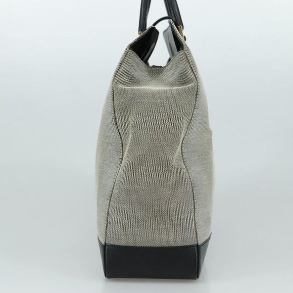 Gucci Square G Grey Canvas Tote Bag (Pre-Owned) - Picture 15 of 16